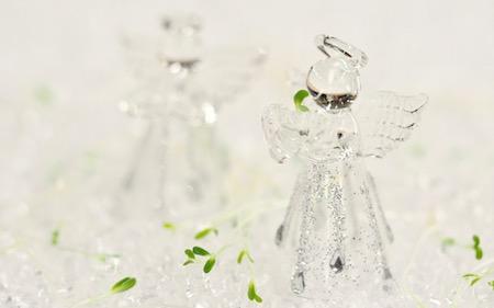 Wallpaper baggrund engel og spirer FRISKE SPIRER small