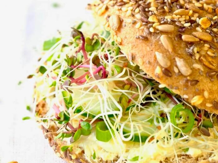 Sandwich med spirer FRISKE SPIRER