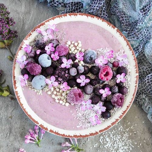 Blomster smoothie