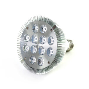 Mikrogrønt LED vækstlys metal blåt lys