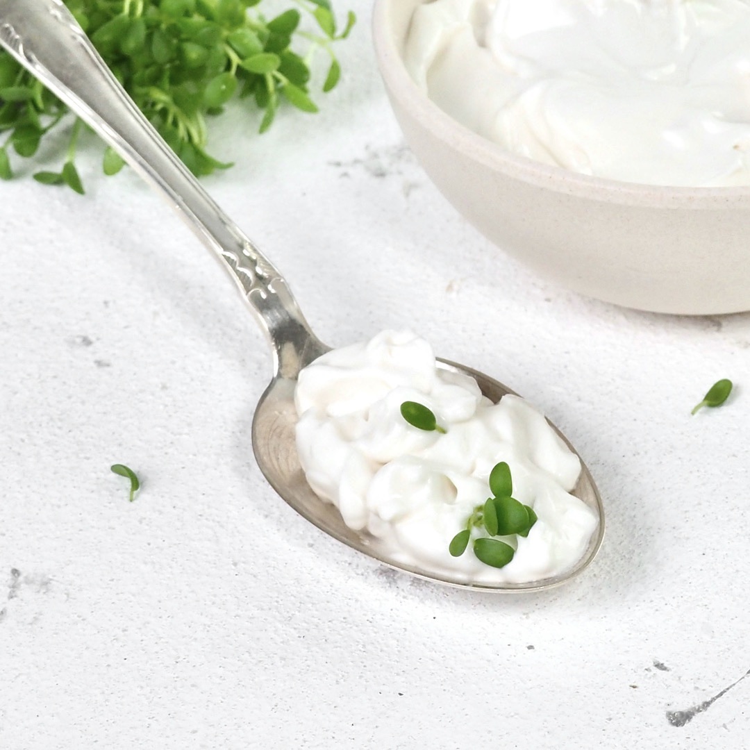 Vegansk Miracle Whip mayonnaise med Silketofu