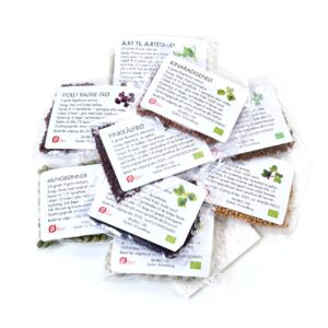 Ekstra Frøposer og Svamp til Gaver