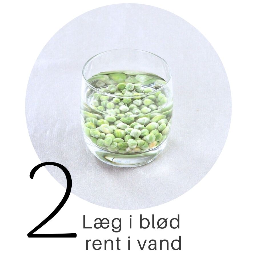 Ærteskud i SpirePerle trin 2