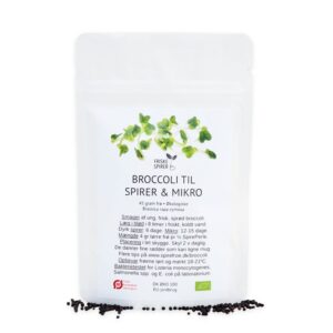 Økologiske Broccoli Rapa Rapini mikrogrønt frø Friske Spirer