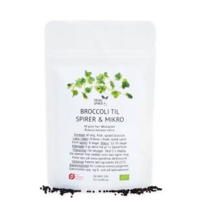 Økologiske italica calabrese Broccoli mikrogrønt frø Friske Spirer